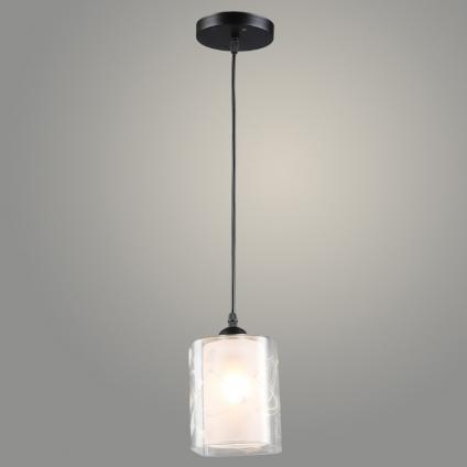 Подвес N6551/1HQ BK черный 1х40W Е27 d120 h800, 24